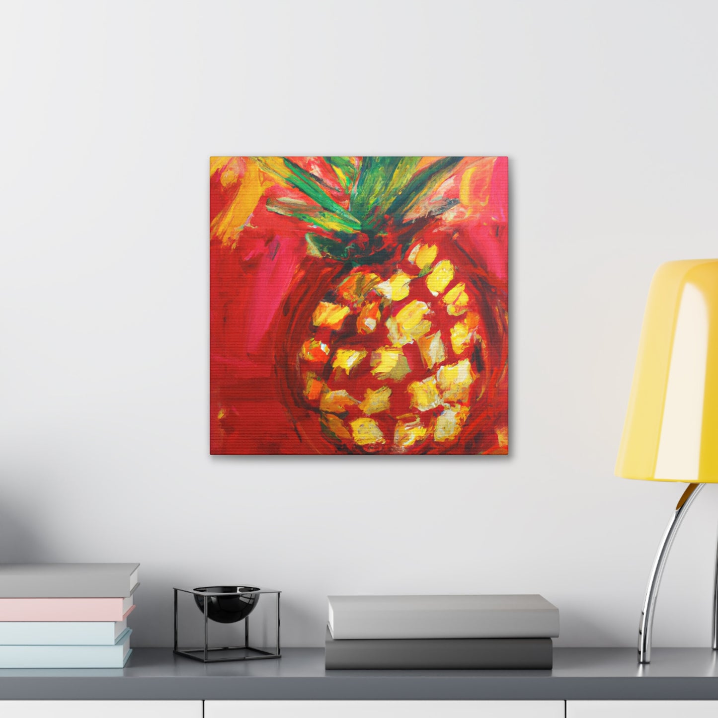 Pineapple Paradise Painting - Canvas