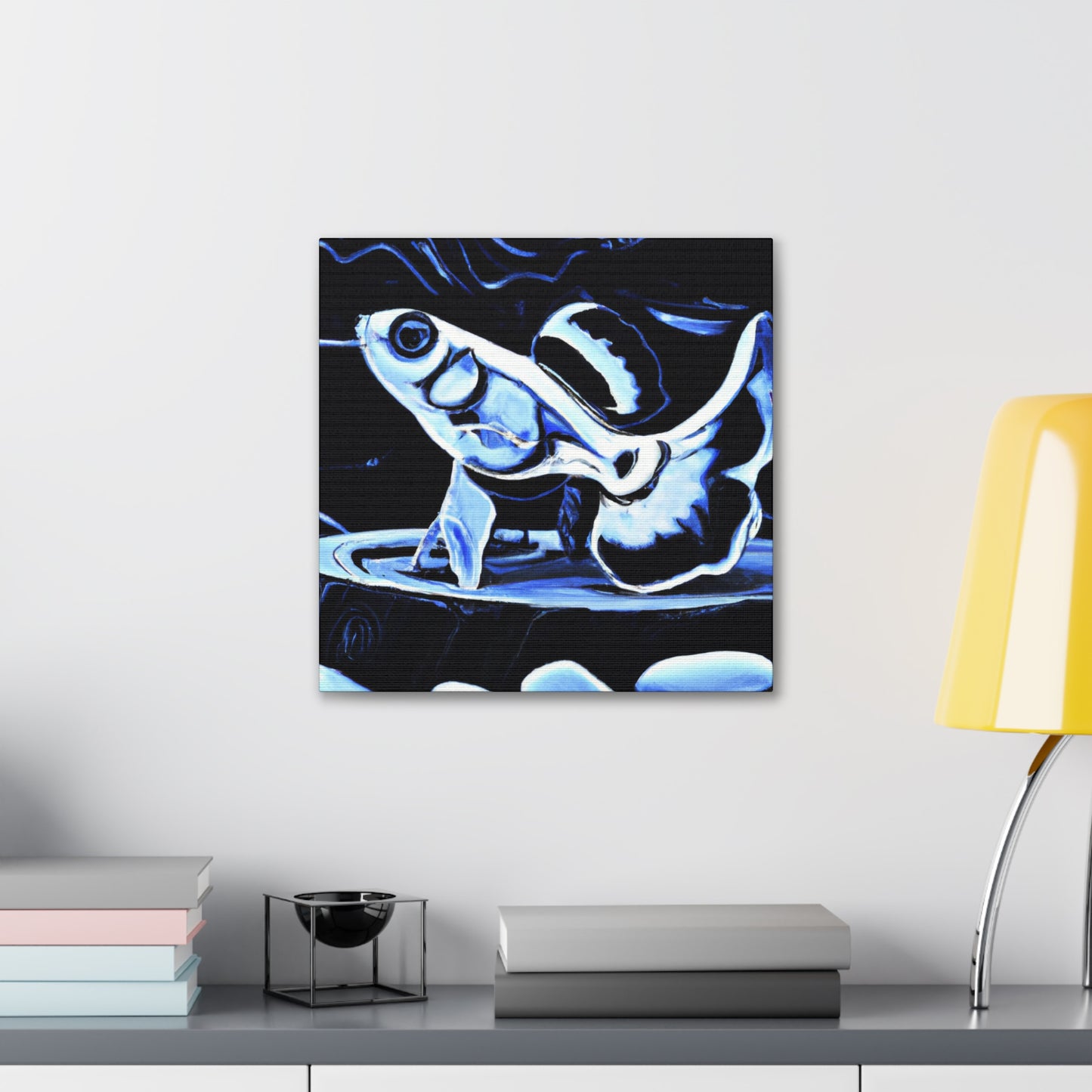 Guppy in the City - Canvas