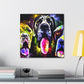 "Majestic Great Dane Portrait" - Canvas