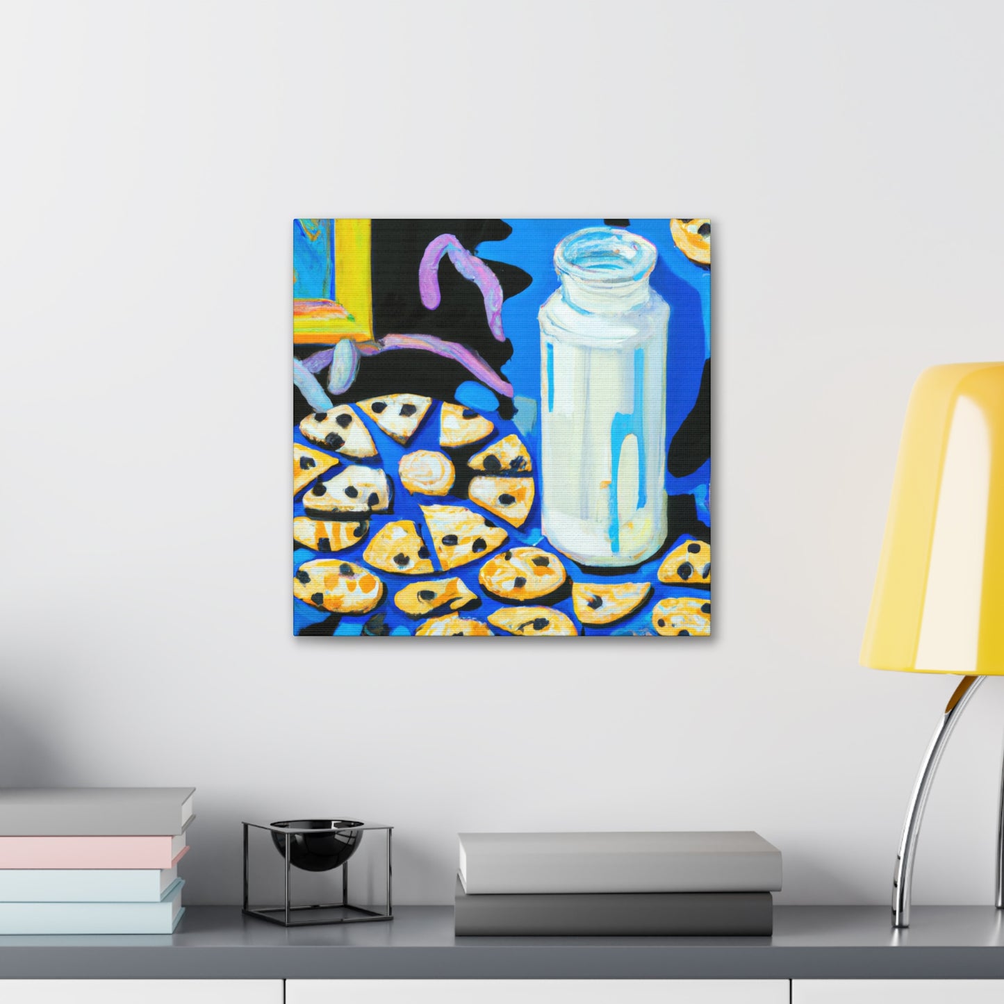 "Milk and Cookie Memories" - Canvas