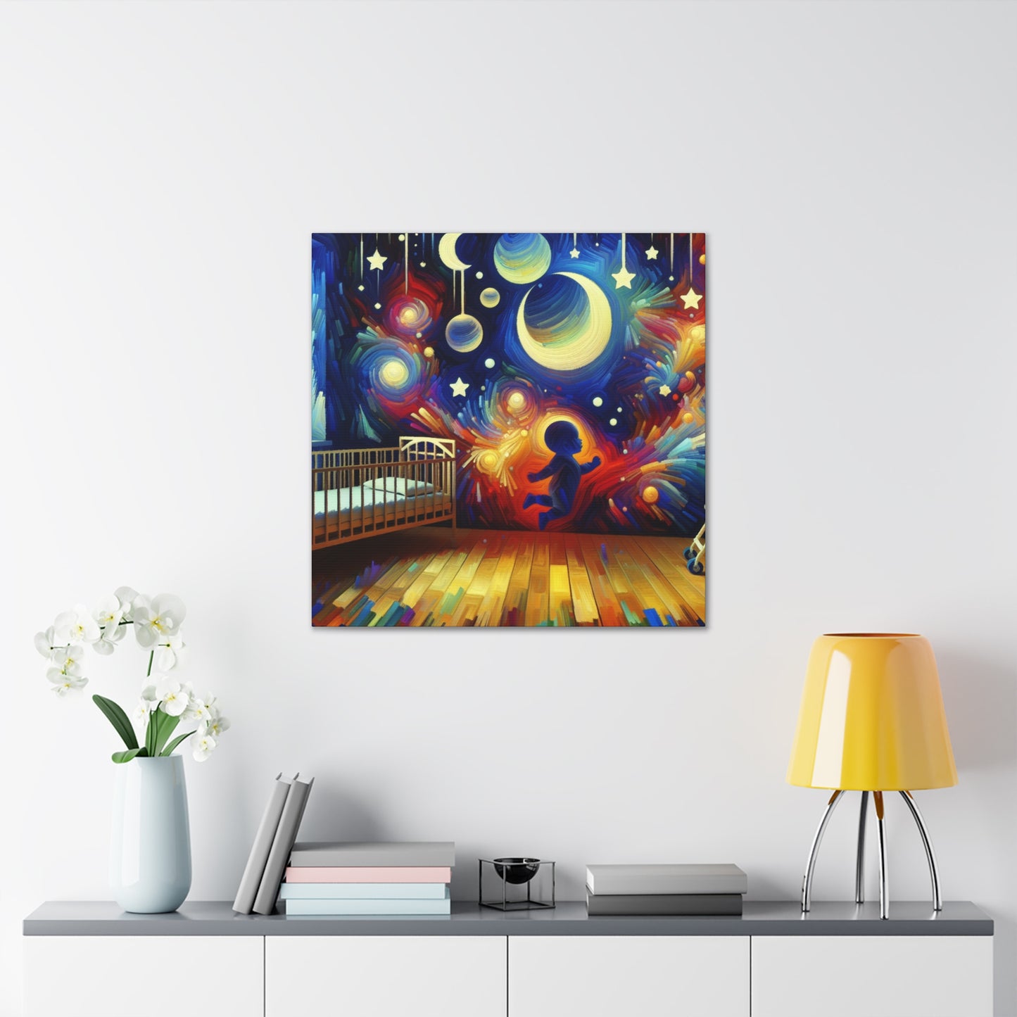 Cosmic Dreamscape Exploration - Canvas