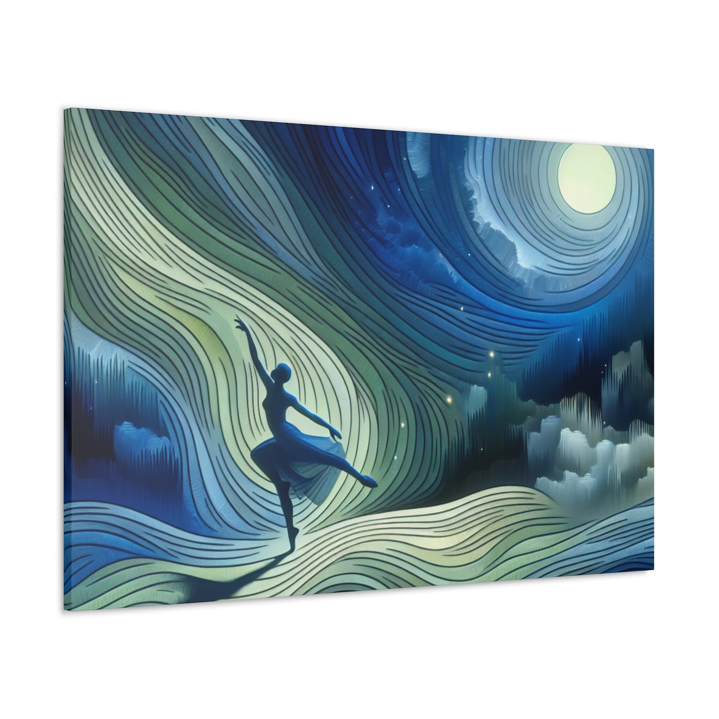 Whirling Dreams Unveiled - Canvas