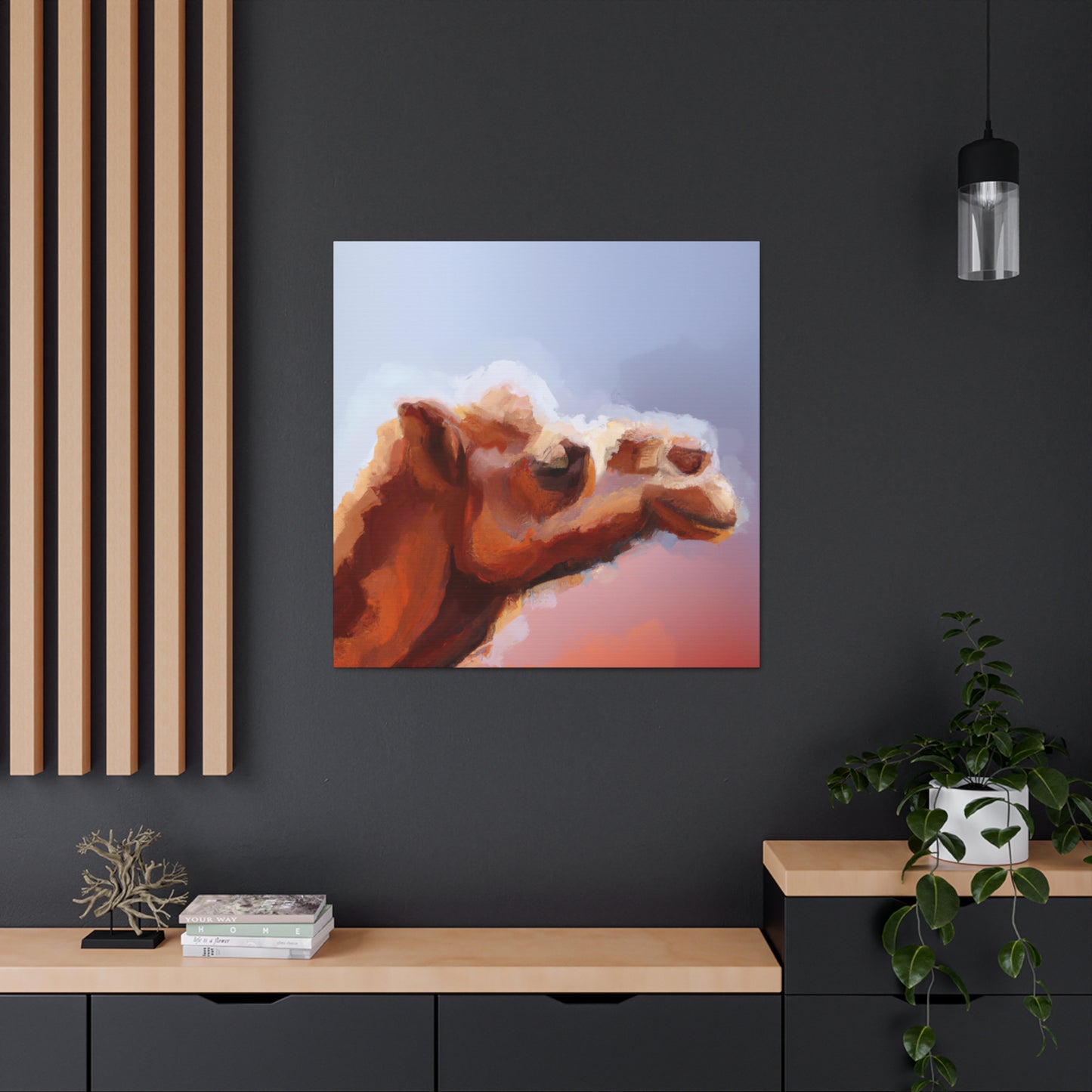 Dromedary Camel Oasis - Canvas