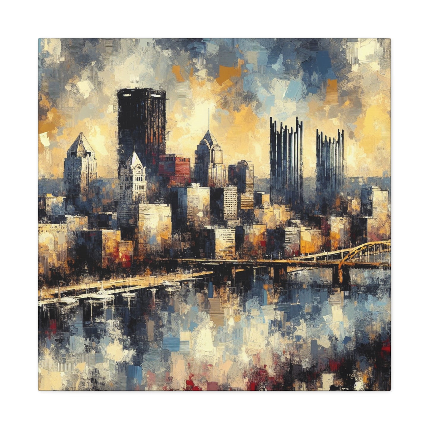 Steel City Dreamscape - Canvas