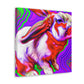 Rabbit in Pop Art - Canvas