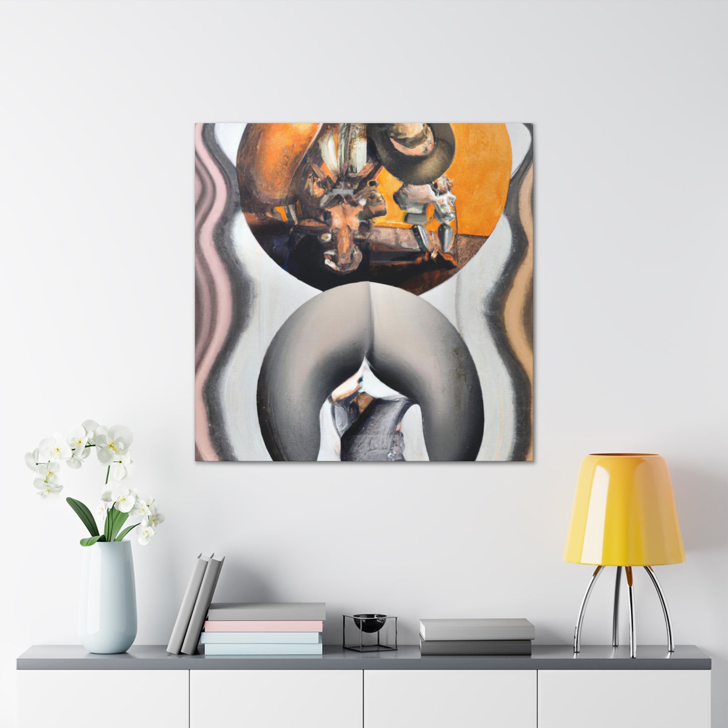 Stirrups of Surrealism - Canvas