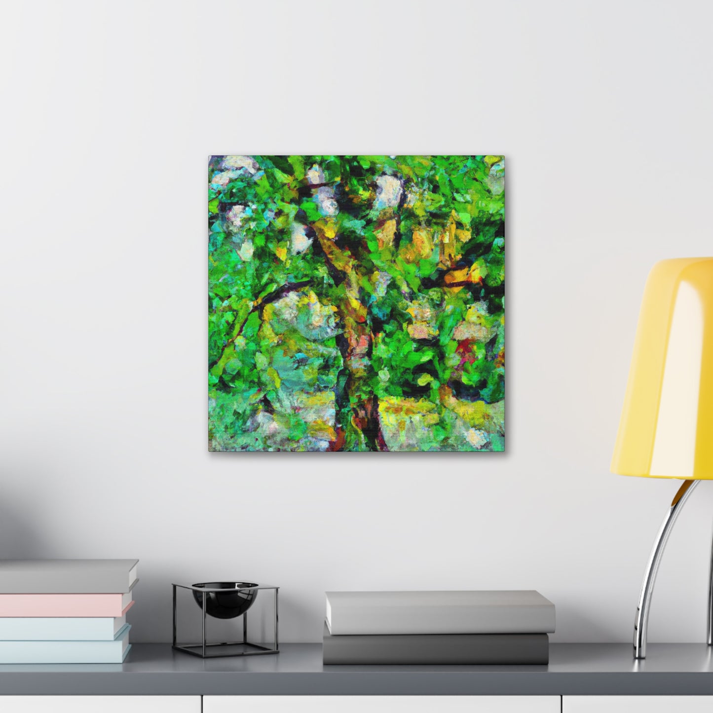 Oak Tree in Abstraction - Canvas