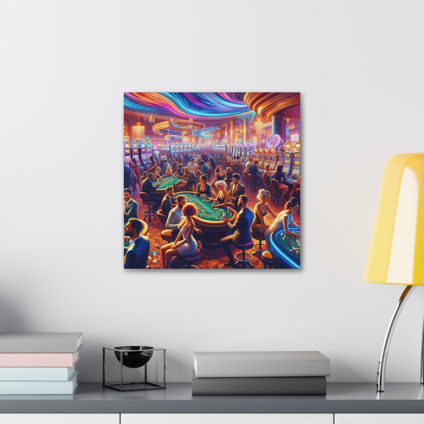 "Lavish Mirage Lights" - Canvas