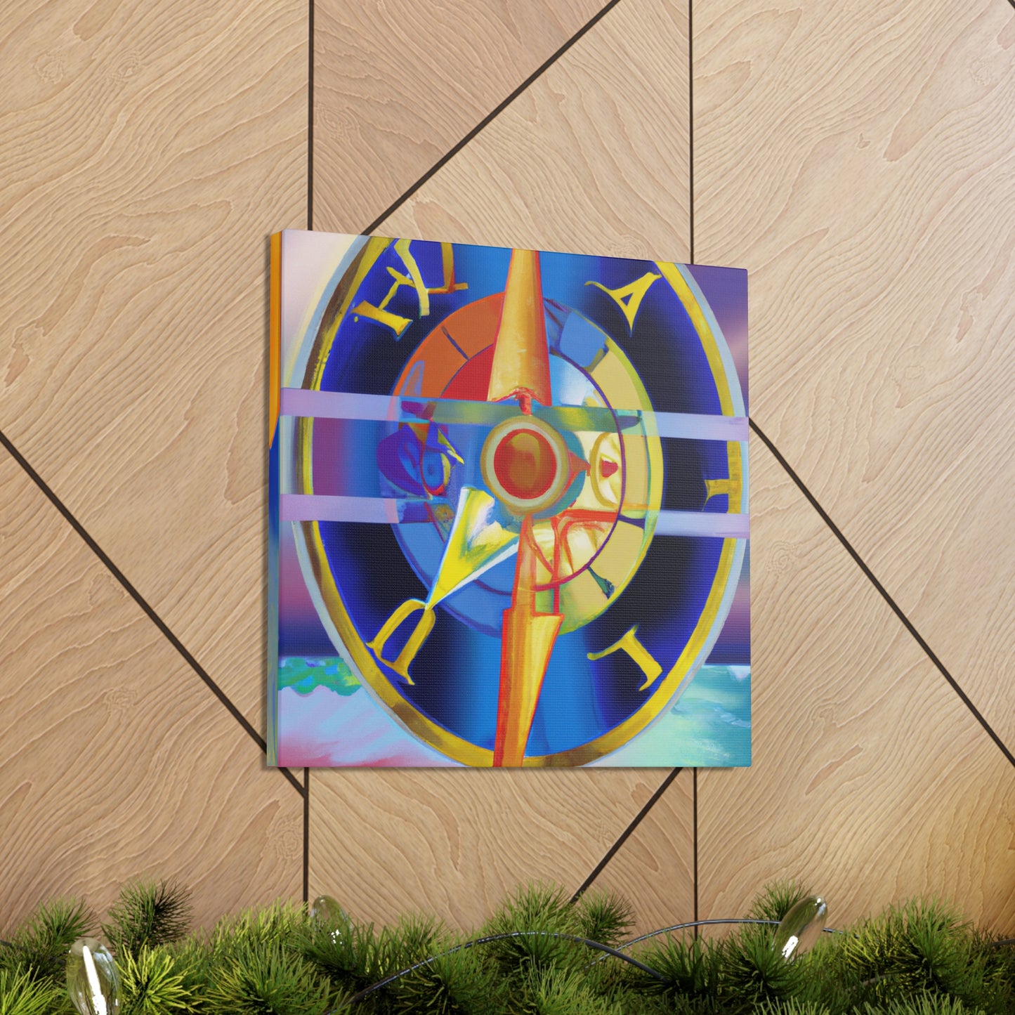 Compass of the Roaring Twenties - Canvas