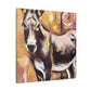 "Mule in Abstract Expressionism" - Canvas