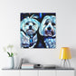 Maltese Majesty Painting - Canvas