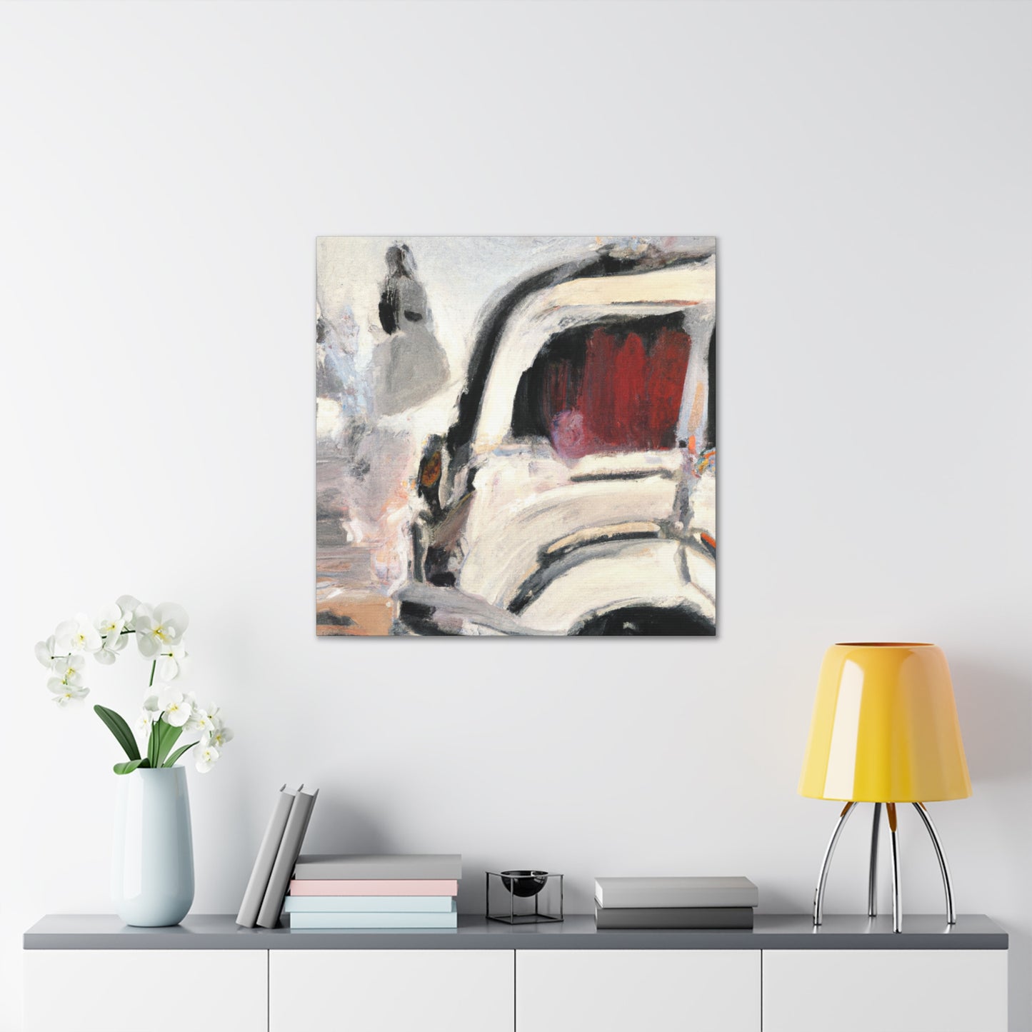 Classic Car Expressionism - Canvas