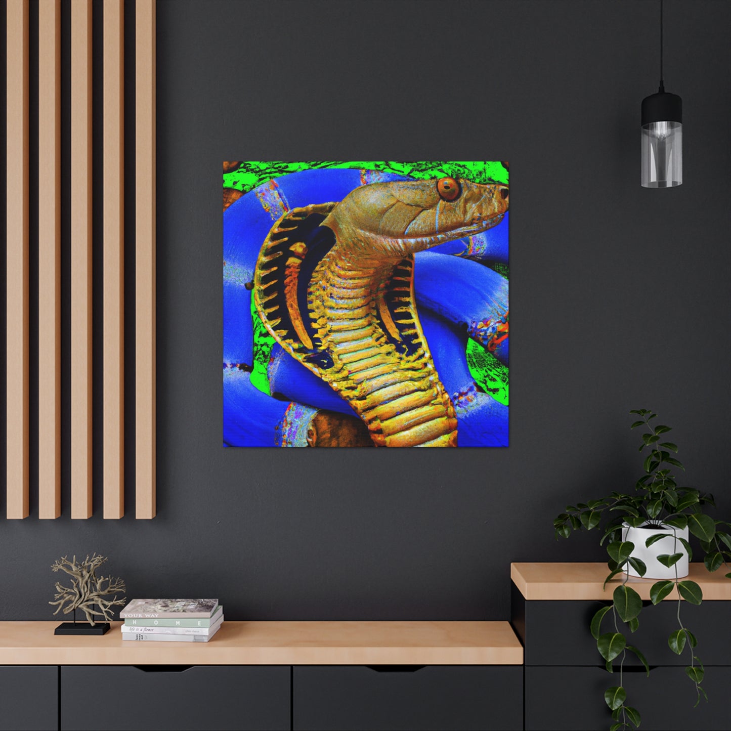 Cobra King in Dreams - Canvas