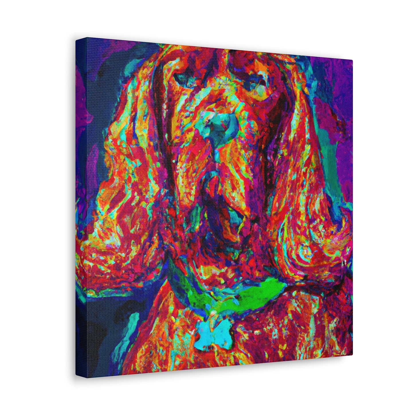 "Irish Setter Impressionism" - Canvas