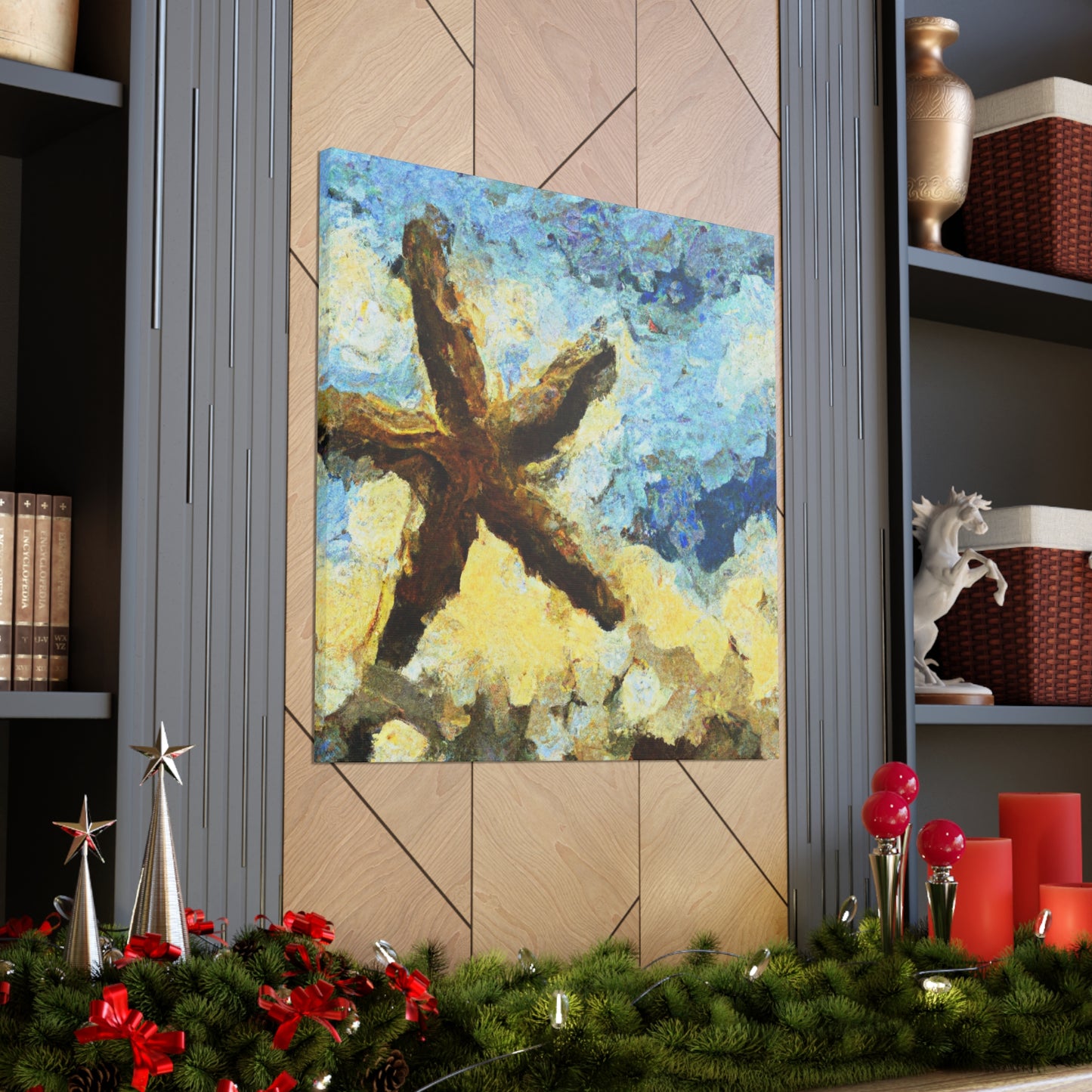 "Starfish at Nightfall" - Canvas