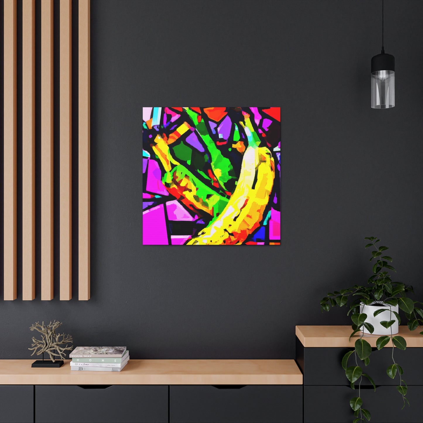 Bananna Pop Explosion - Canvas