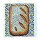 "Bread's Pointillist Painting - Canvas