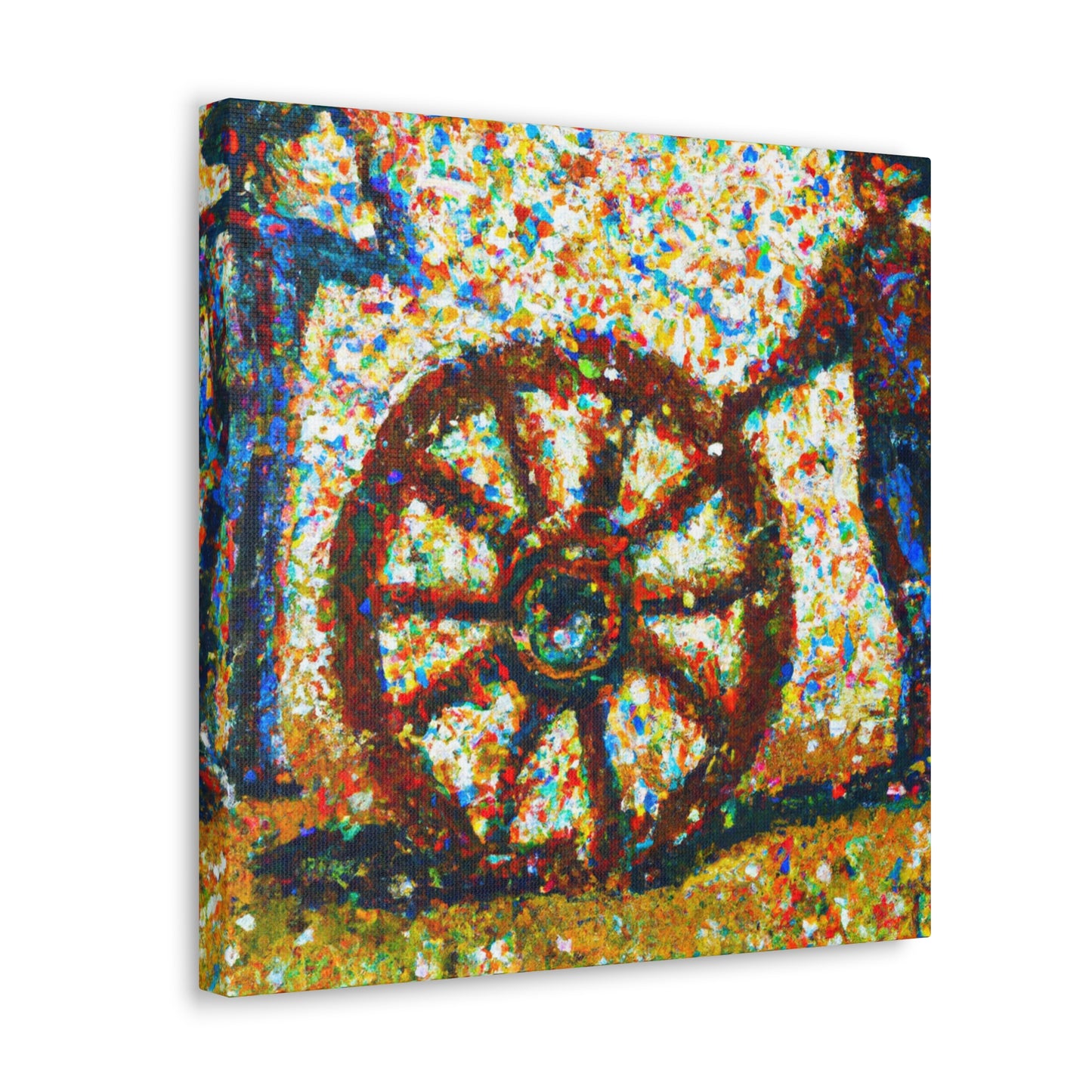 "Wheel of Time Pt. I" - Canvas