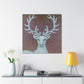 "Glorious Reindeer Sighting" - Canvas