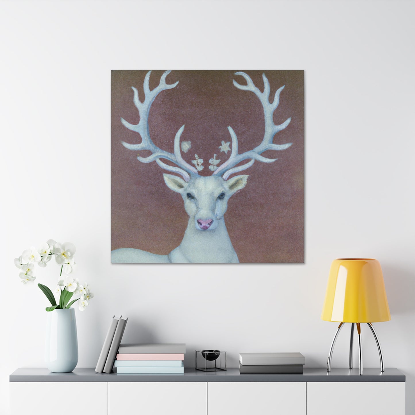 "Glorious Reindeer Sighting" - Canvas