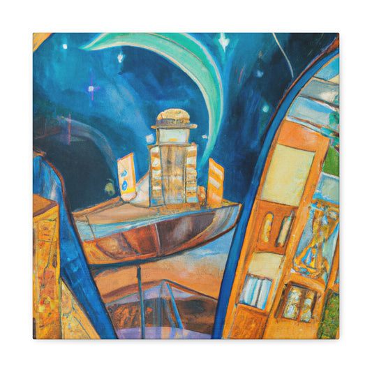 "New York Skyscape Visions" - Canvas