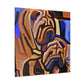 "Sleeping Shar Pei Dream" - Canvas