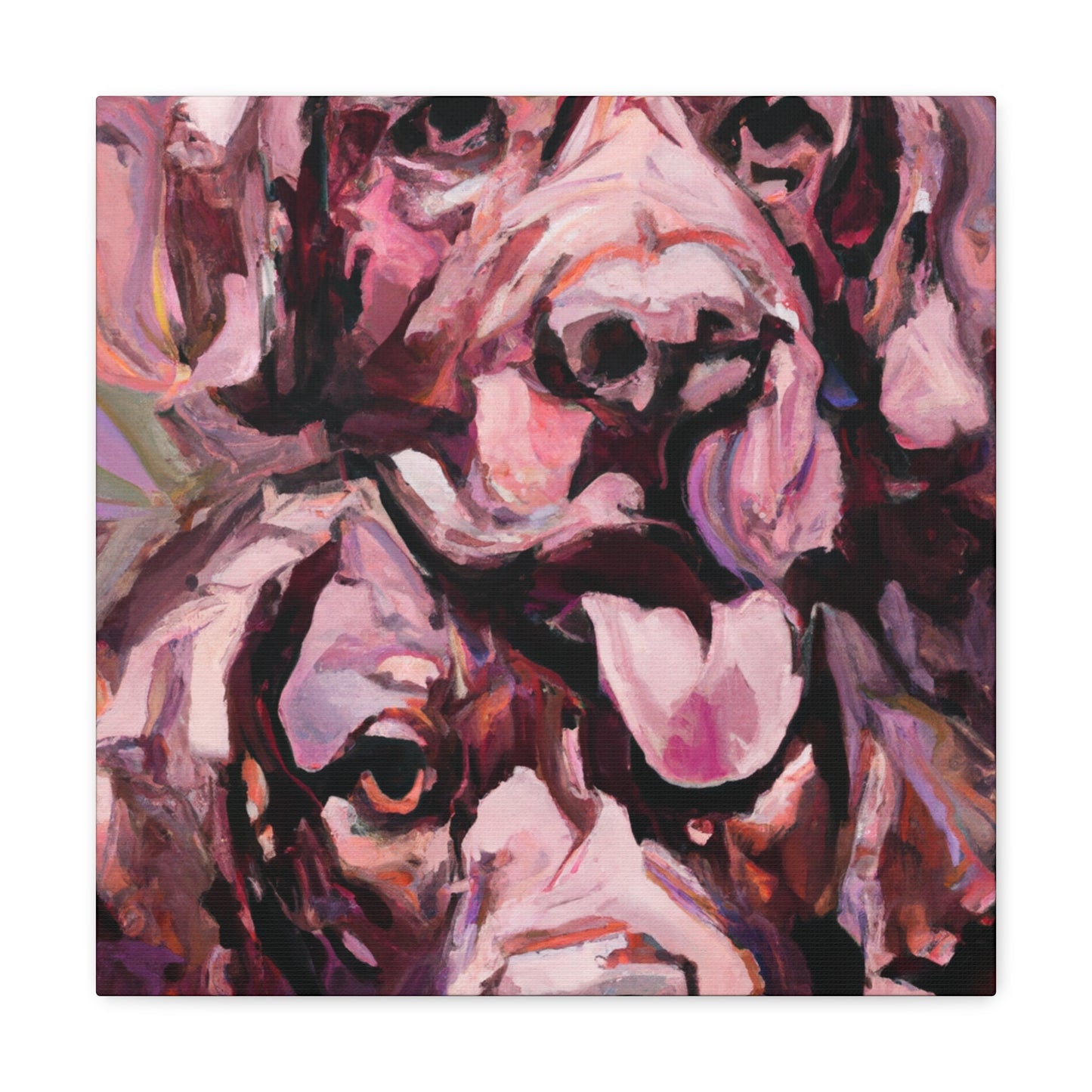 Loving Labrador Retriever - Canvas