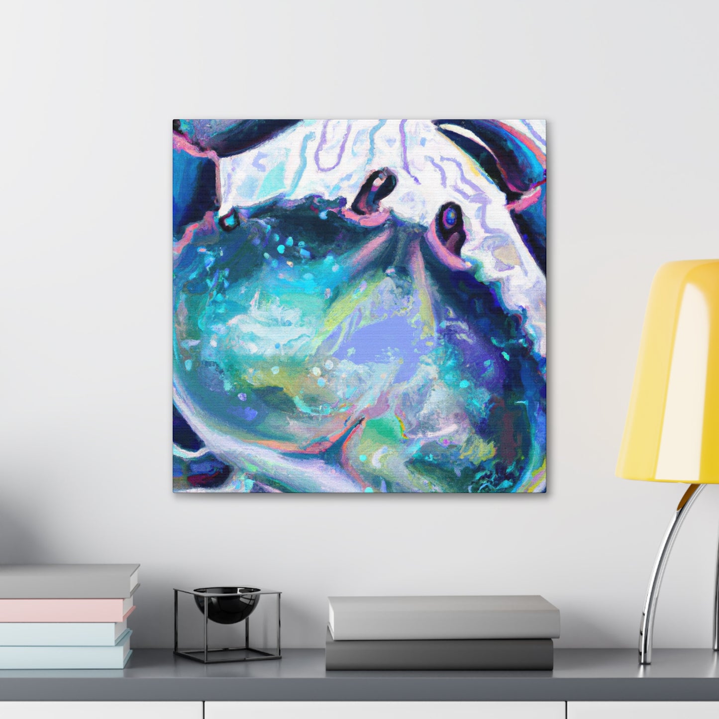 "Crab In Abstraction" - Canvas