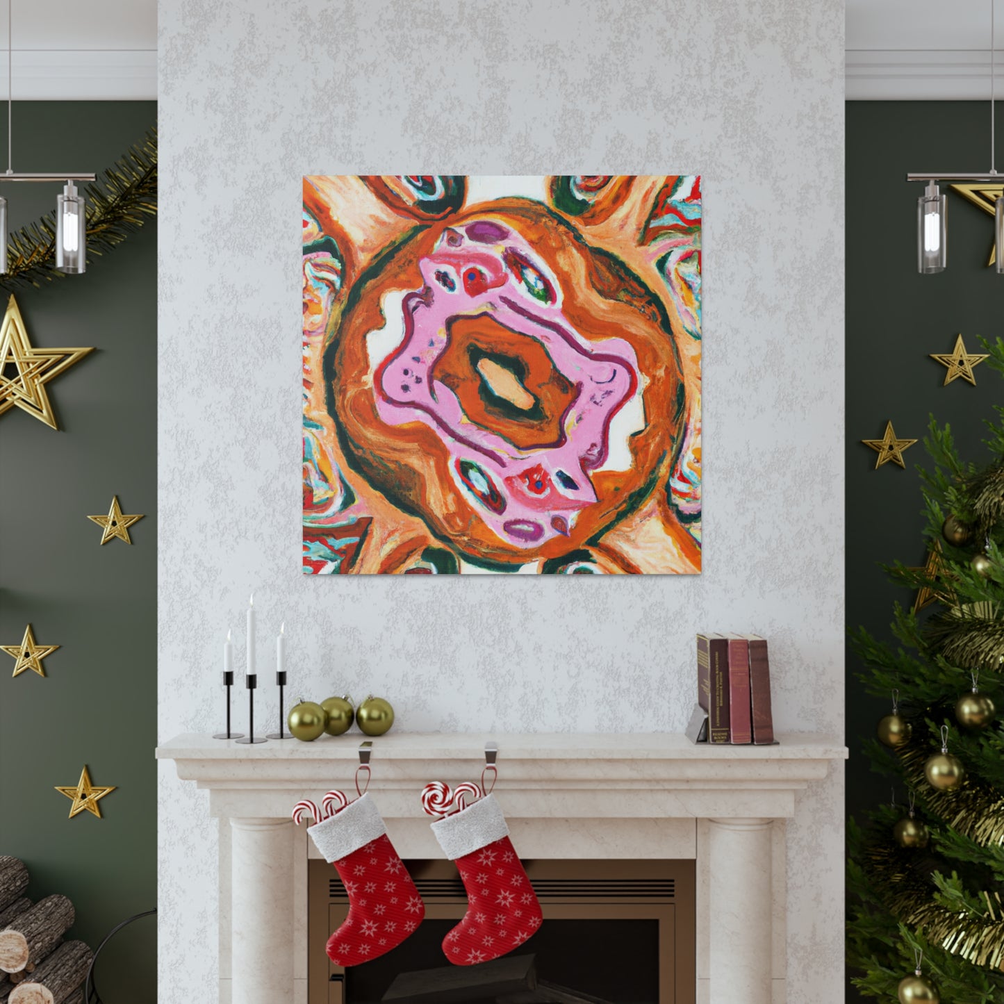 "The Doughnut Glorified" - Canvas