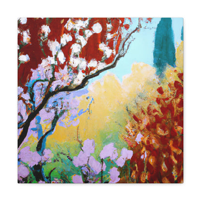 Cherry Blossoms Abloom - Canvas