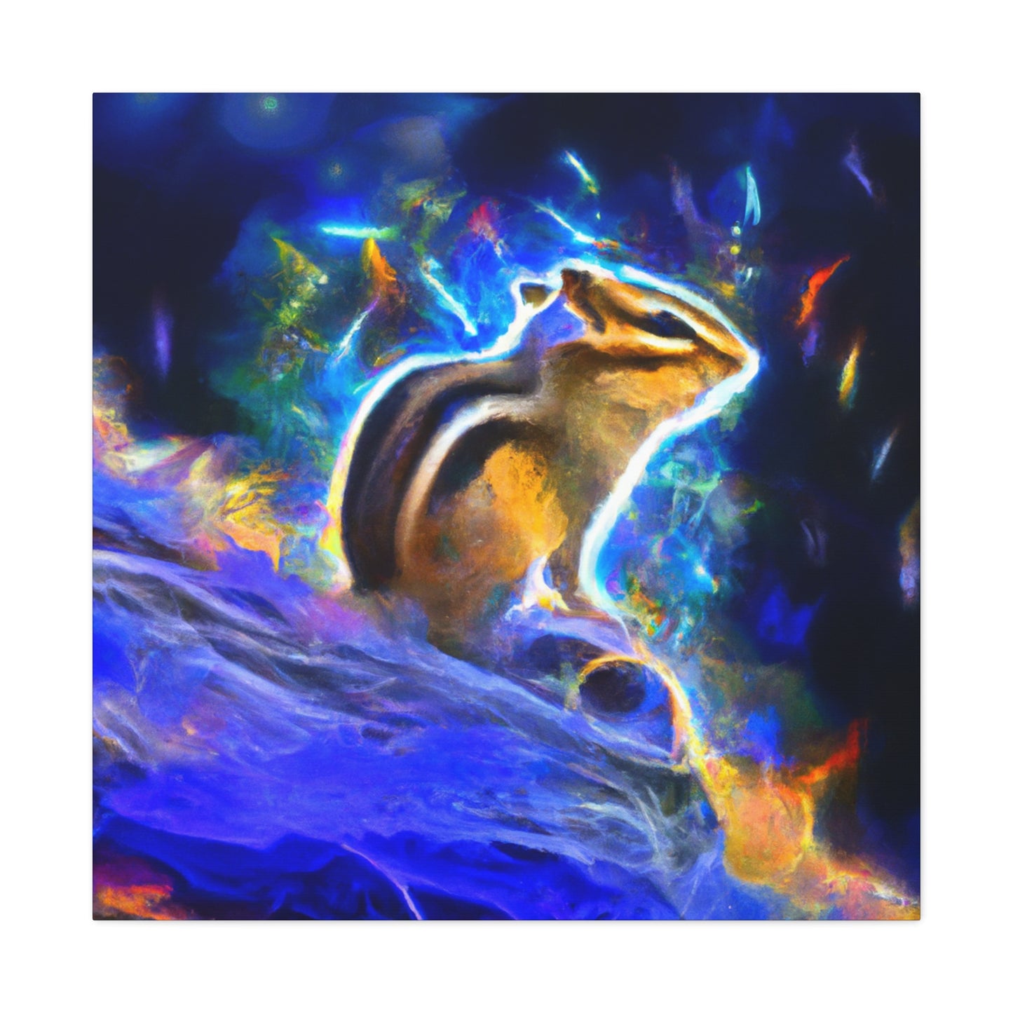 Chipmunk in Abstraction - Canvas