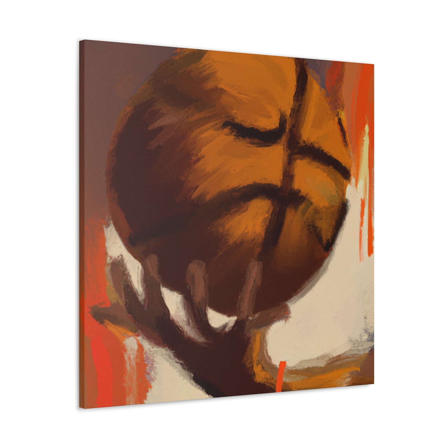 "Basketball Art Cascade". - Canvas