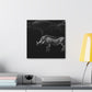 "Warthog In Art Deco" - Canvas