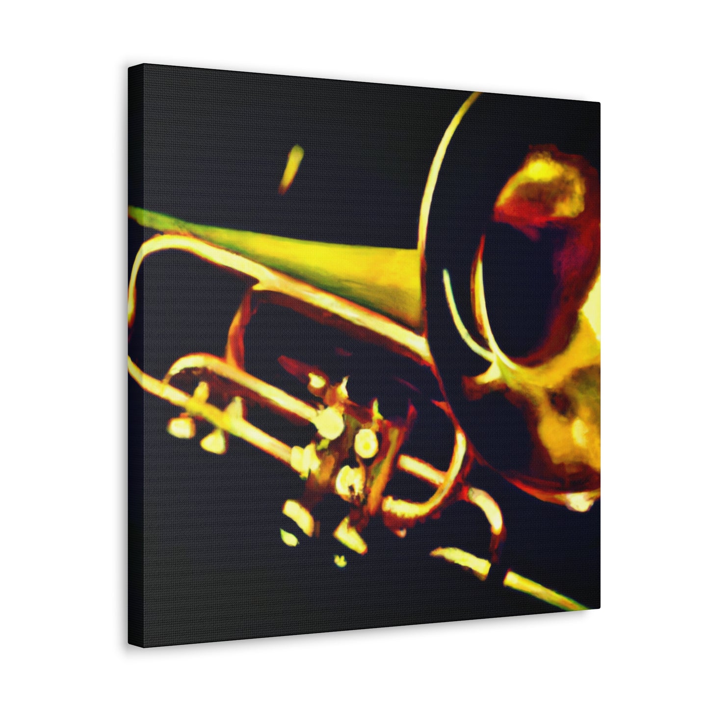 Trombone in Technicolor - Canvas