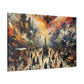 "Vivid Descent's Rapture" - Canvas