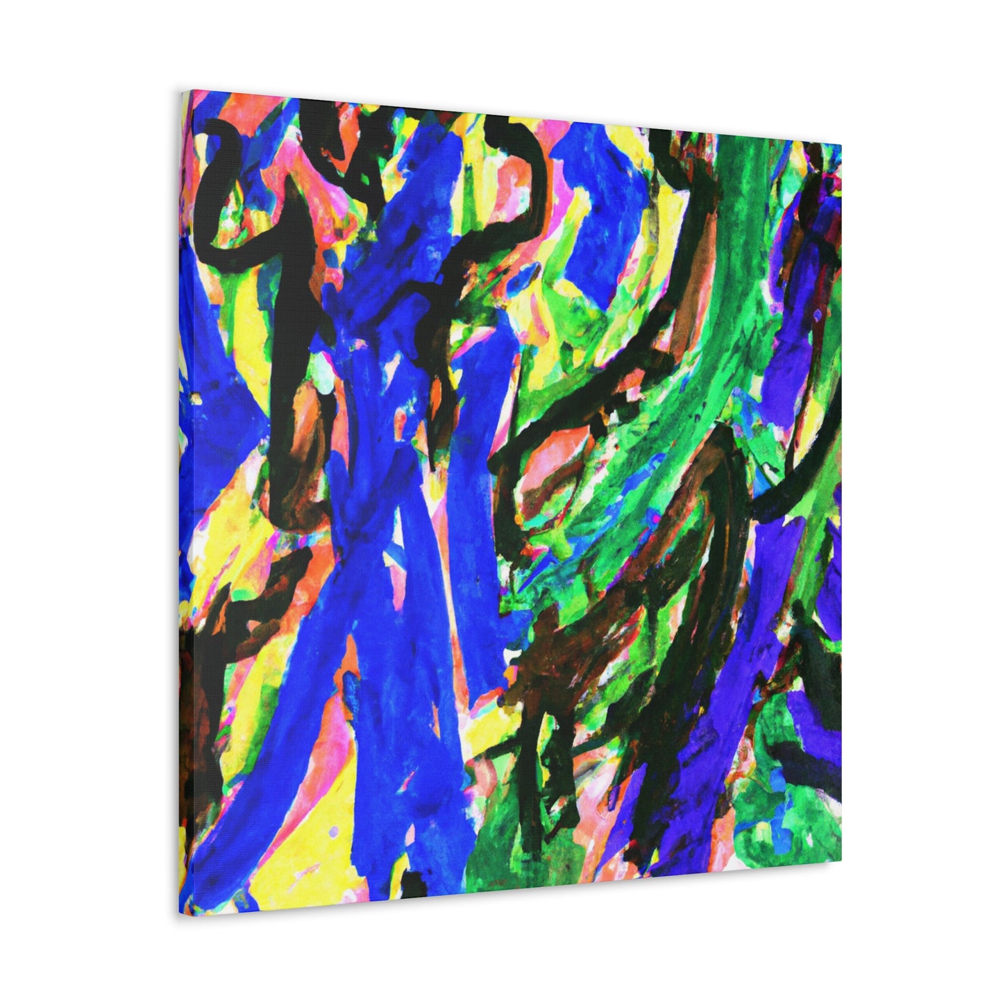 Joyous Swirling Ferment - Canvas