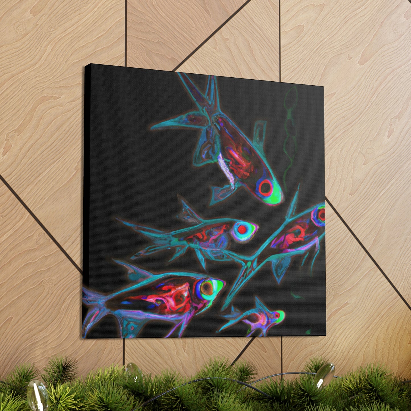 "Colors of the Tetra' - Canvas