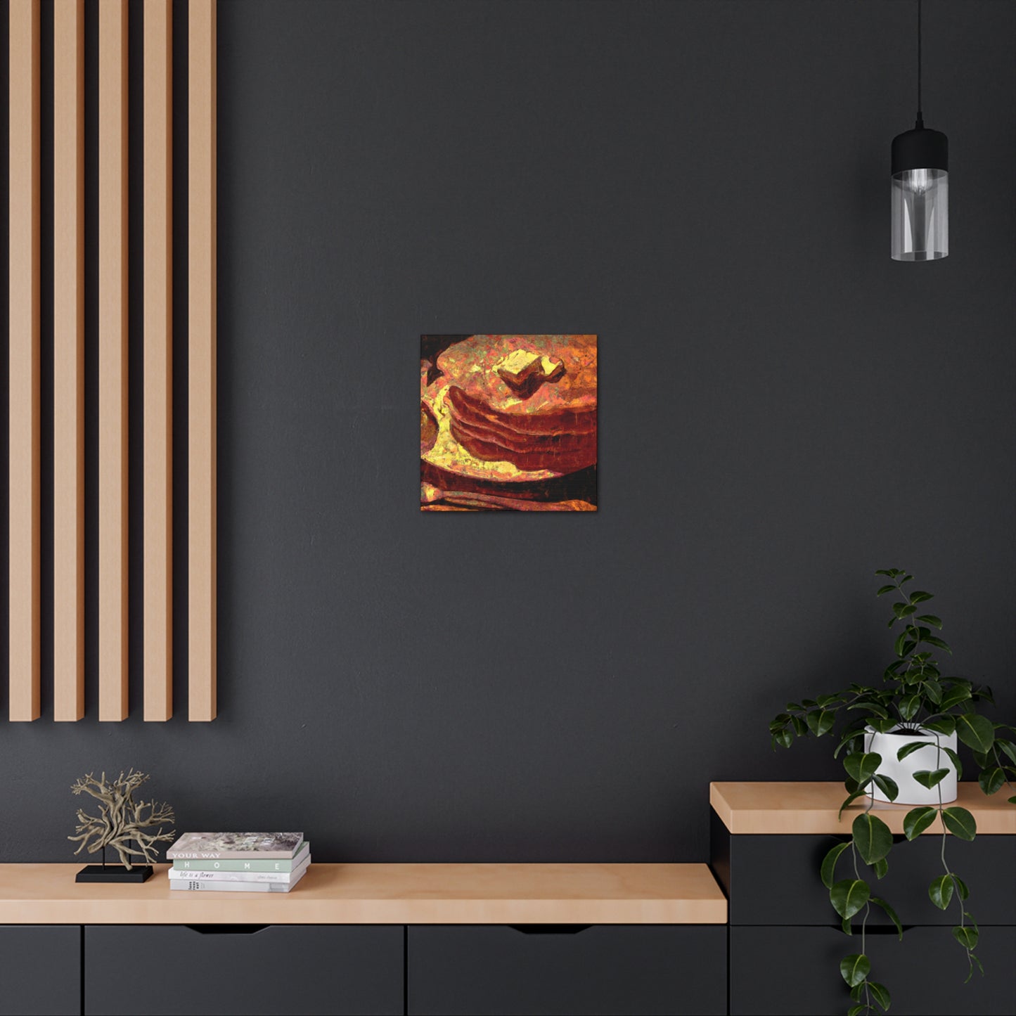 Pancakes in Abstract Form - Canvas