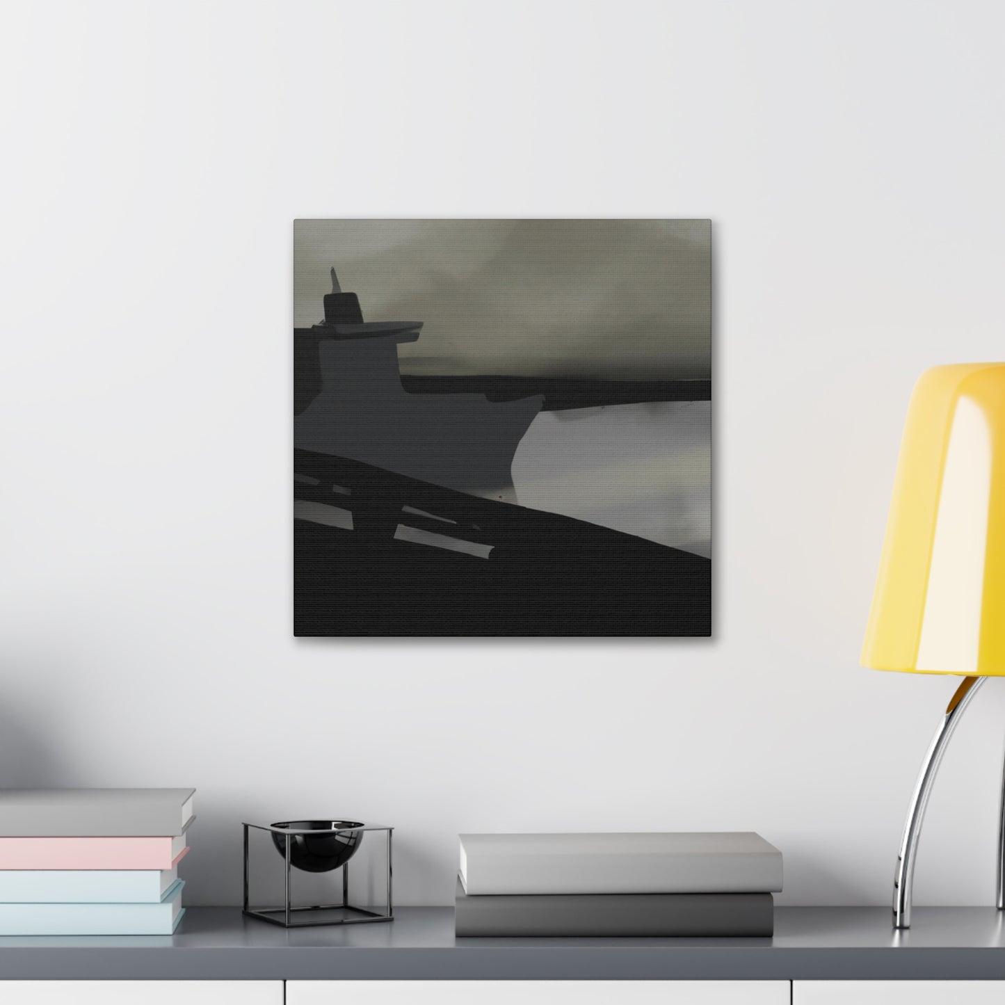 "Ferry Across the Water" - Canvas