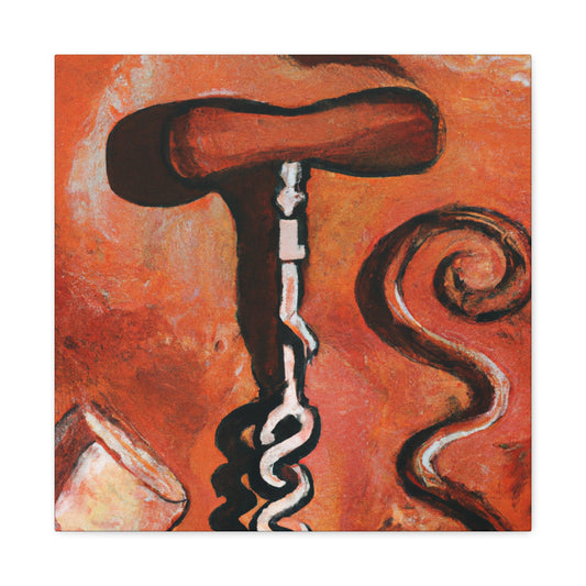 "Corkscrew Whimsicality" - Canvas