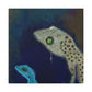 "Lizard in a Dreamscape" - Canvas