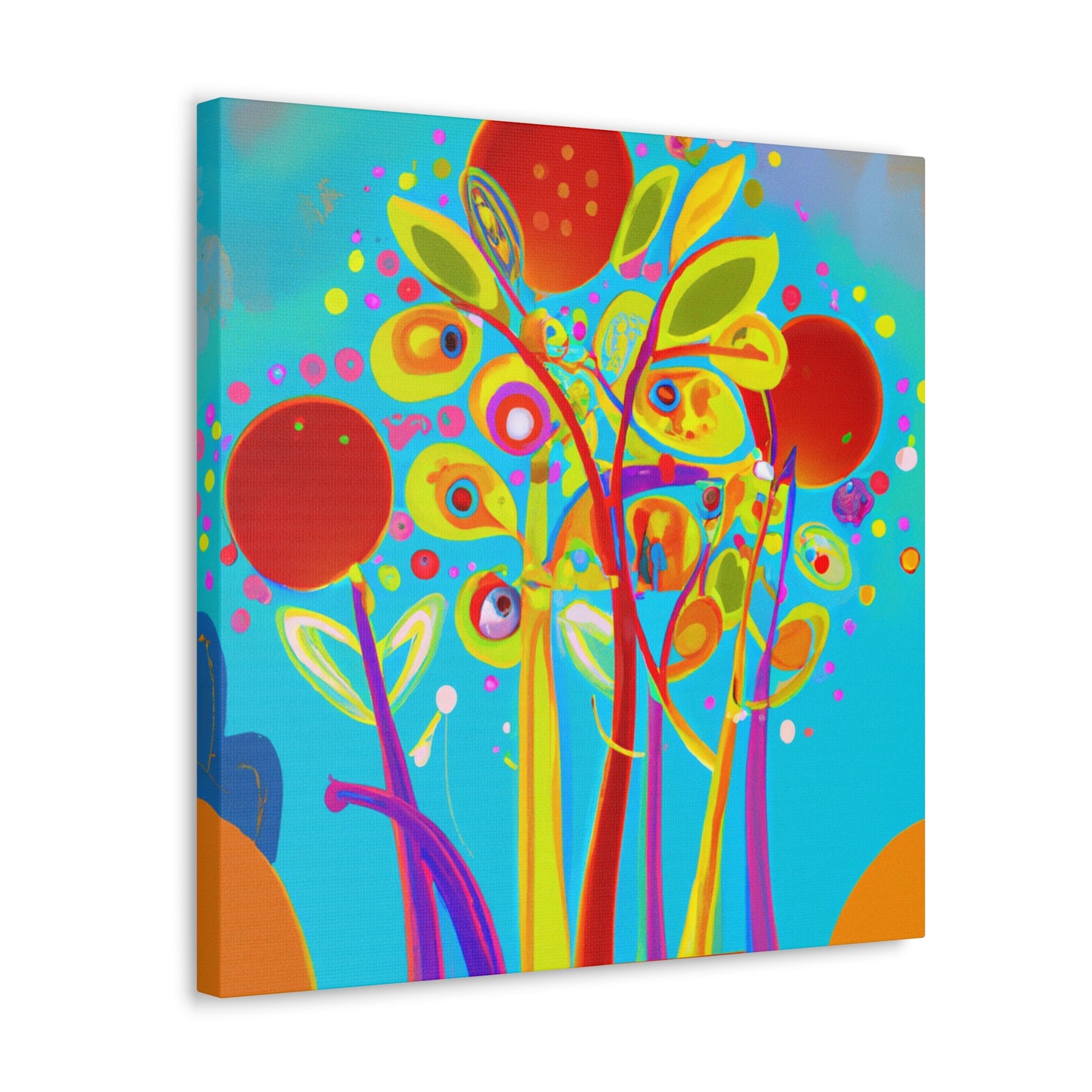 "Dogwood in December Glow" - Canvas