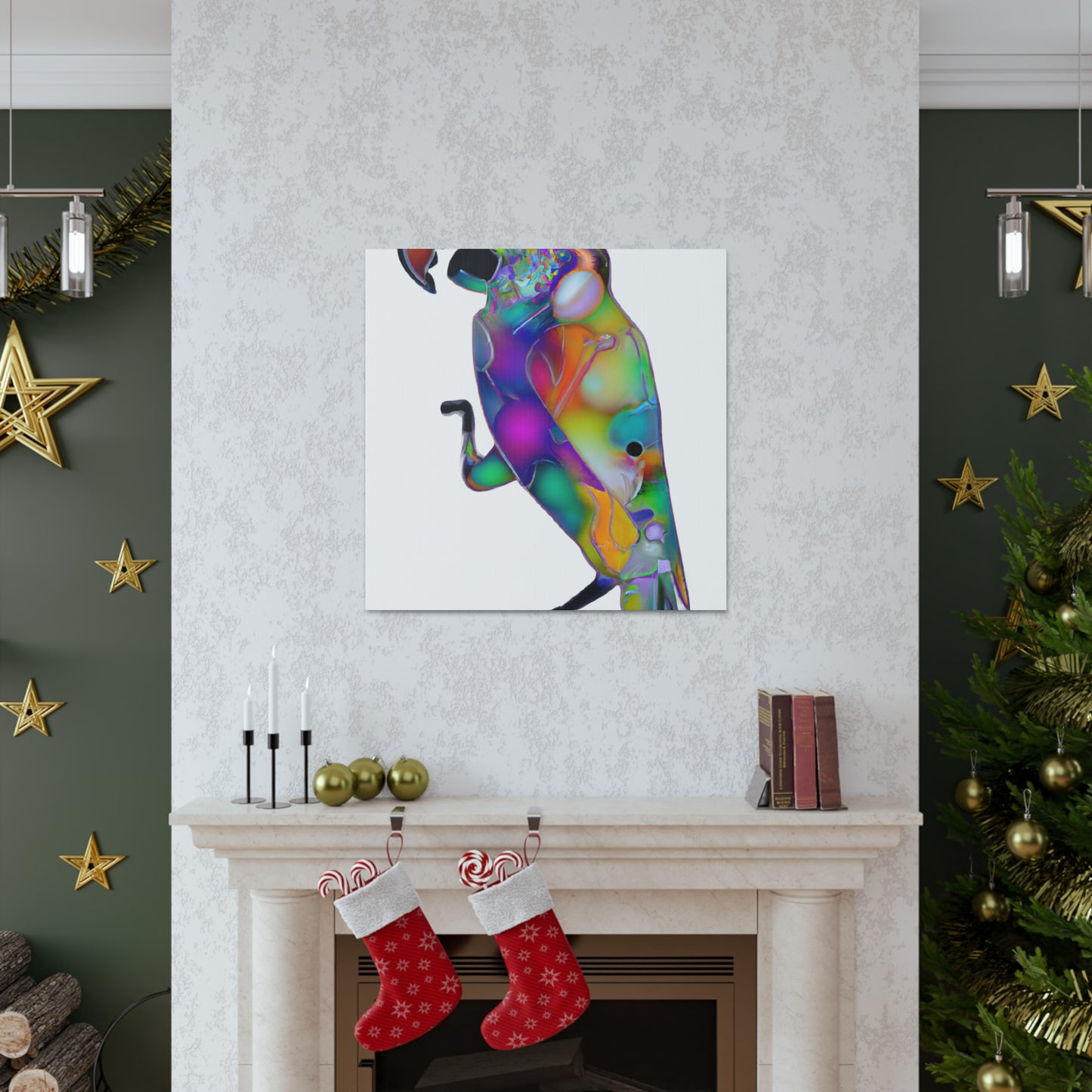 Rainbow Lorikeet Joy - Canvas