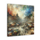 Nocturnal Bazaars Abound - Canvas