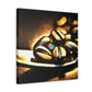 "Steam-Powered Coffee Beans" - Canvas