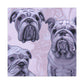 Bulldog in Abstraction - Canvas