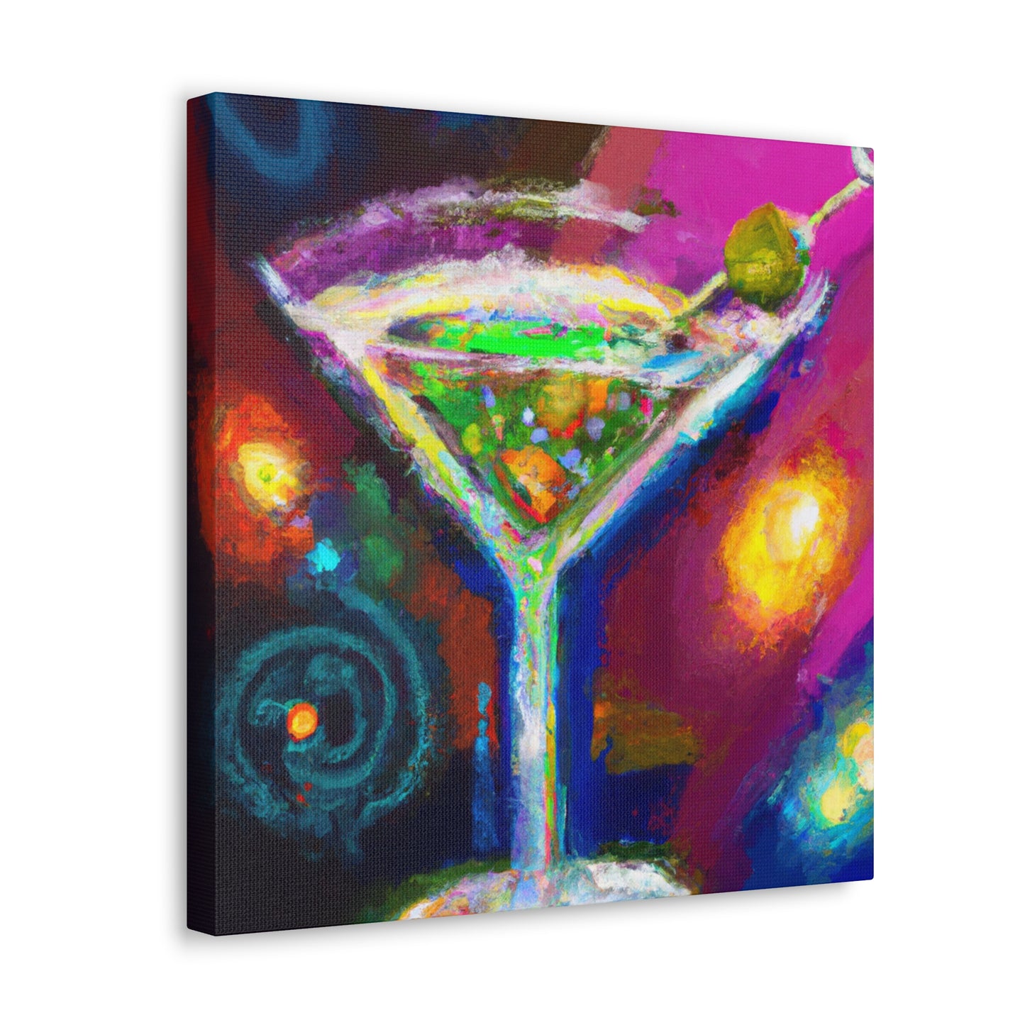 Martini-Themed Baroque - Canvas