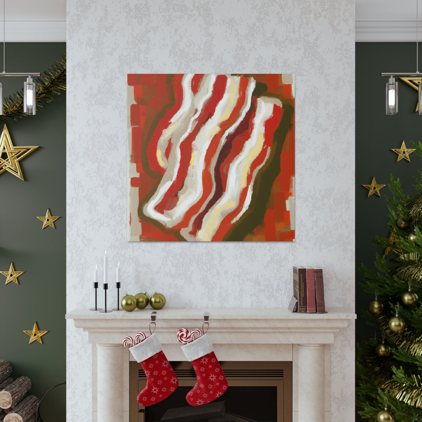 Bacon Fauvism Splendor - Canvas