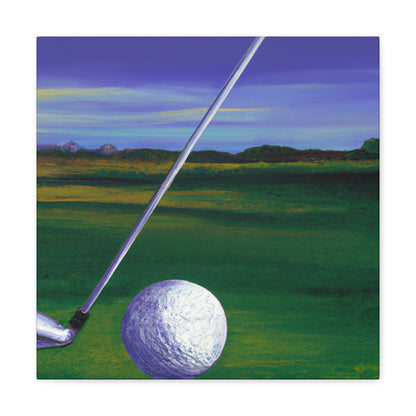 Golfing in Sunshine - Canvas