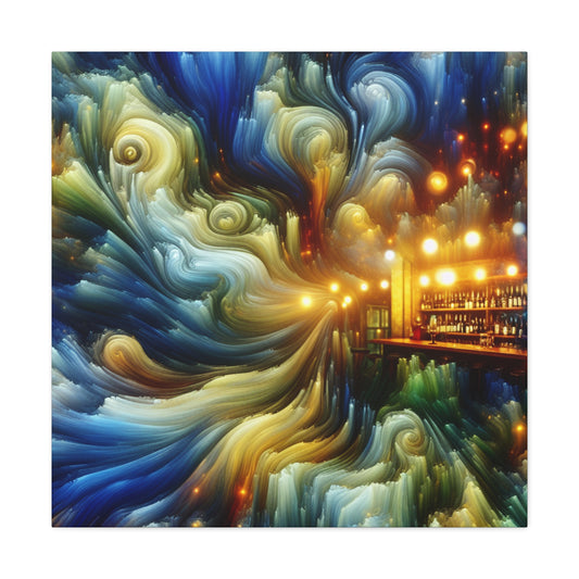 Intoxicated Nightfall Euphoria - Canvas